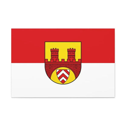 Flag of Bielefeld Germany - Canvas Wall Art - The Sticker Space