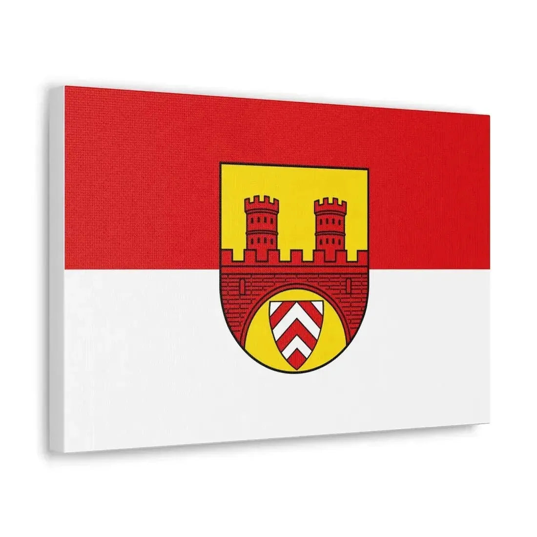 Flag of Bielefeld Germany - Canvas Wall Art - The Sticker Space