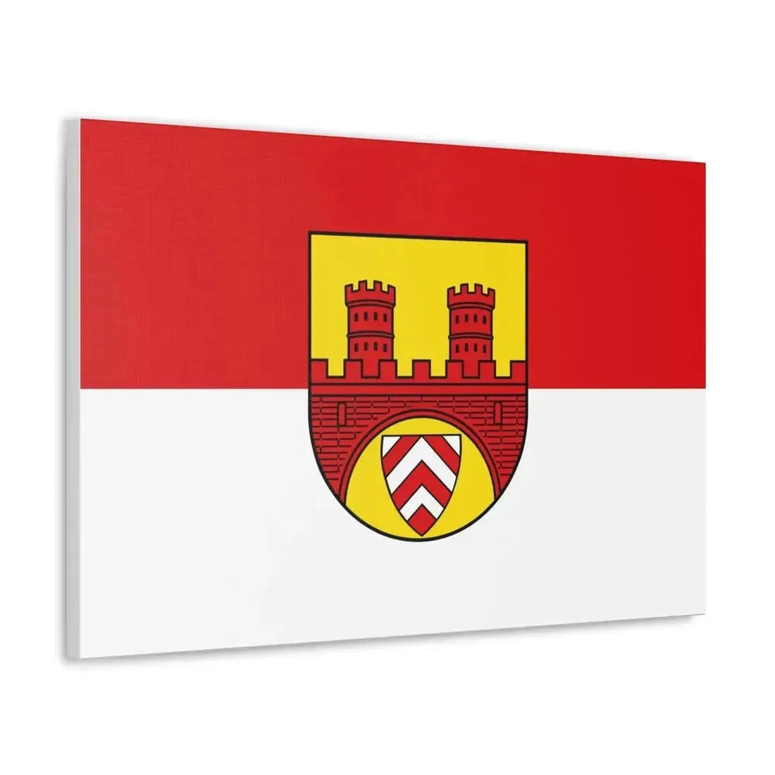 Flag of Bielefeld Germany - Canvas Wall Art - The Sticker Space