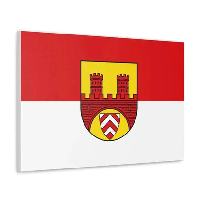 Flag of Bielefeld Germany - Canvas Wall Art - The Sticker Space