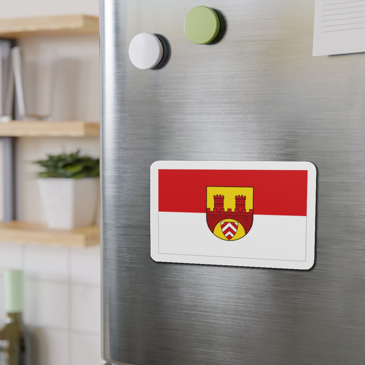 Flag of Bielefeld Germany - Die-Cut Magnet-The Sticker Space