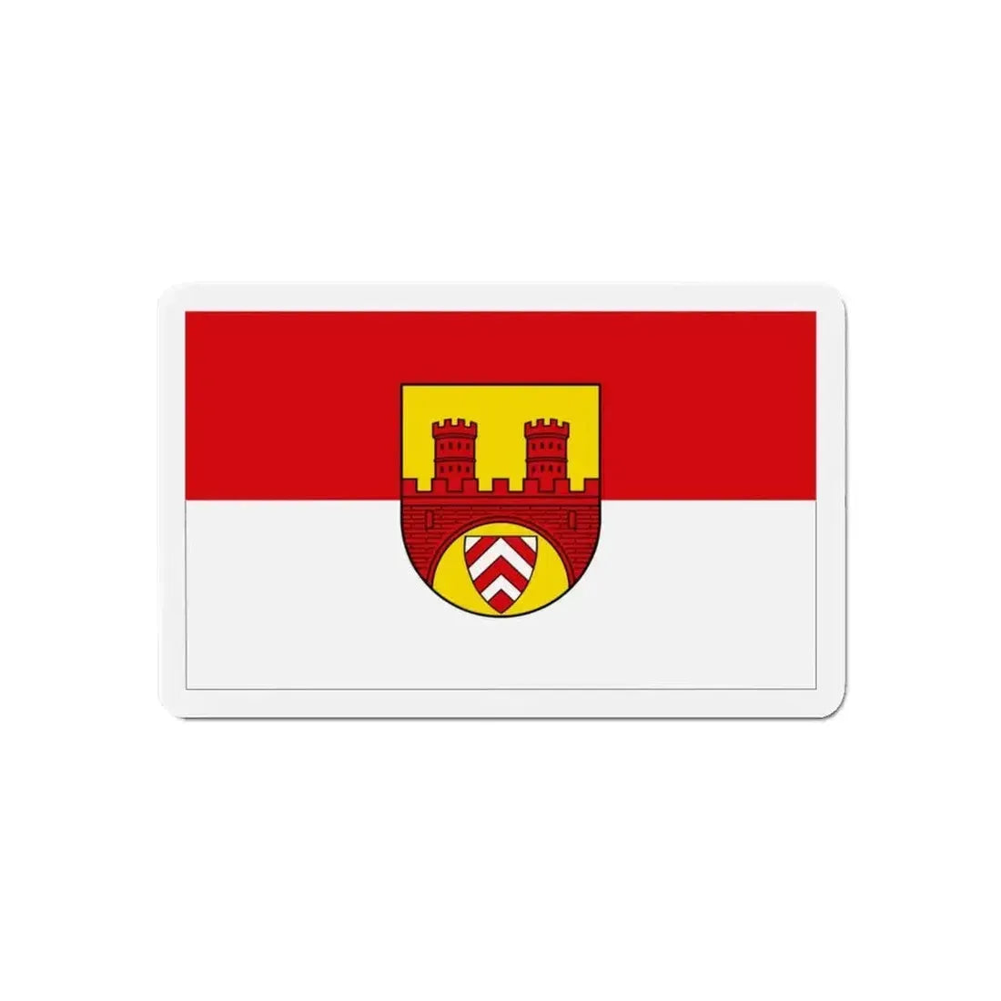 Flag of Bielefeld Germany - Refrigerator Magnet - The Sticker Space