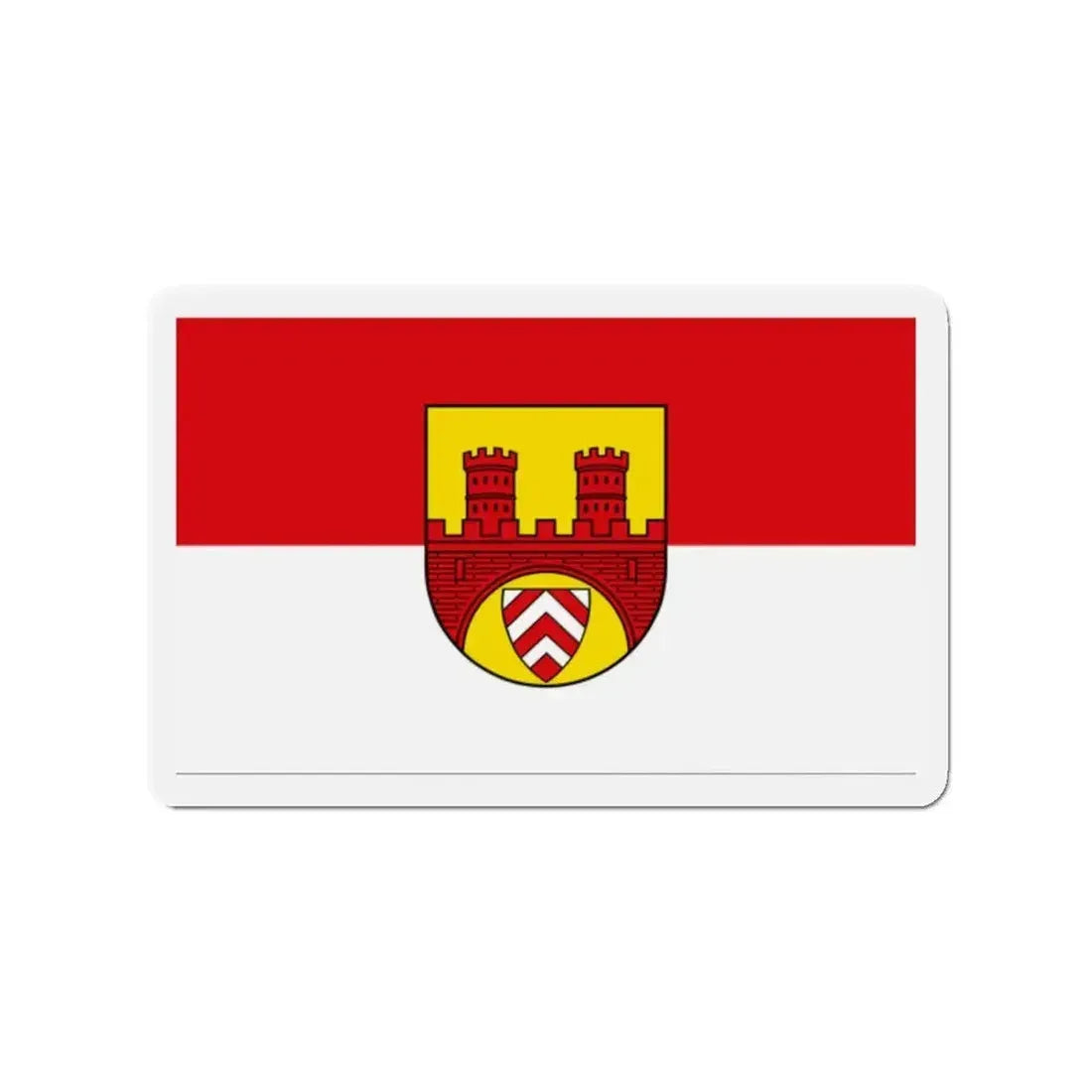 Flag of Bielefeld Germany - Refrigerator Magnet - The Sticker Space