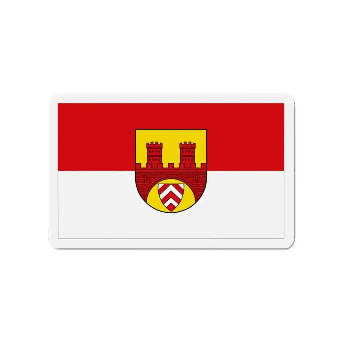 Flag of Bielefeld Germany - Refrigerator Magnet - The Sticker Space