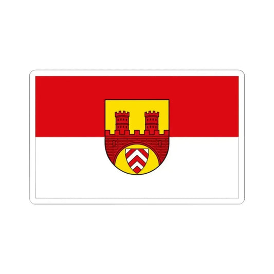 Flag of Bielefeld Germany - STICKER Vinyl Kiss-Cut Decal 2 Inch White - The Sticker Space