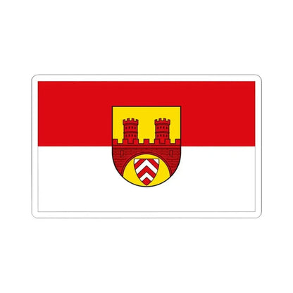 Flag of Bielefeld Germany - STICKER Vinyl Kiss-Cut Decal 3 Inch White - The Sticker Space