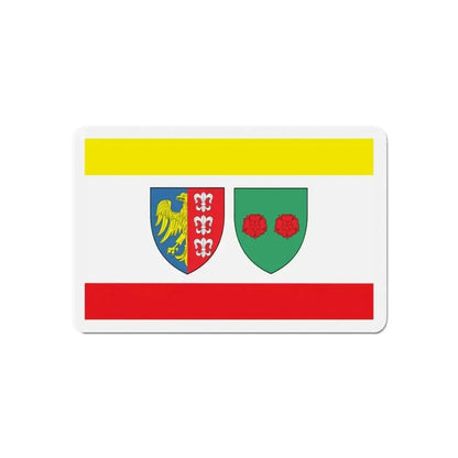 Flag of Bielsko Biała Poland - Refrigerator Magnet - The Sticker Space