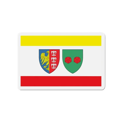 Flag of Bielsko Biała Poland - Refrigerator Magnet - The Sticker Space