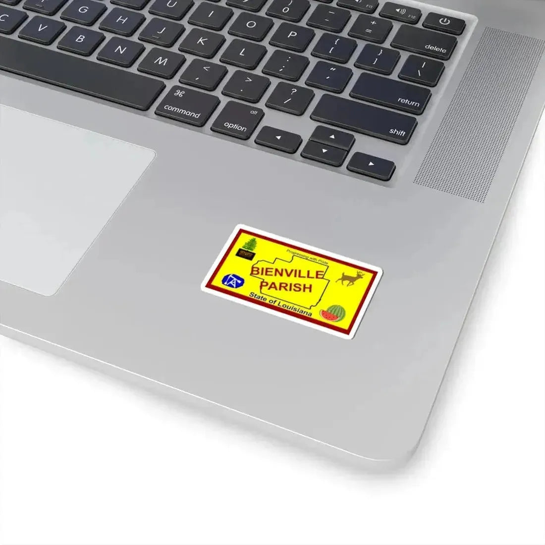 Flag of Bienville Parish Louisiana (United States) STICKER Vinyl Kiss-Cut Decal - The Sticker Space
