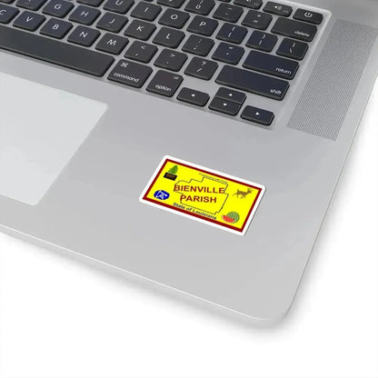 Flag of Bienville Parish Louisiana (United States) STICKER Vinyl Kiss-Cut Decal - The Sticker Space