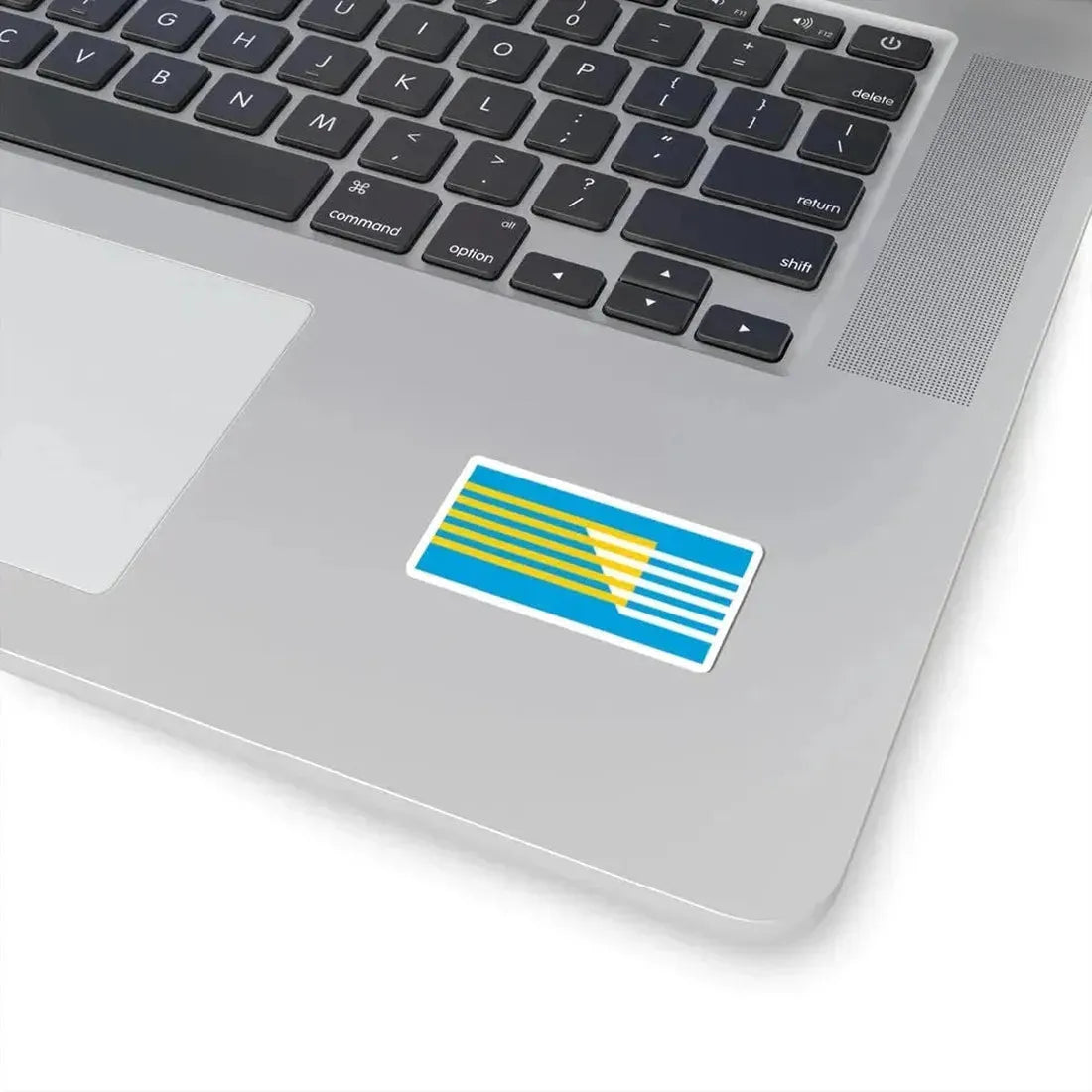 Flag of BiH third Westendorp proposal (Bosnia and Herzegovina) STICKER Vinyl Kiss-Cut Decal - The Sticker Space