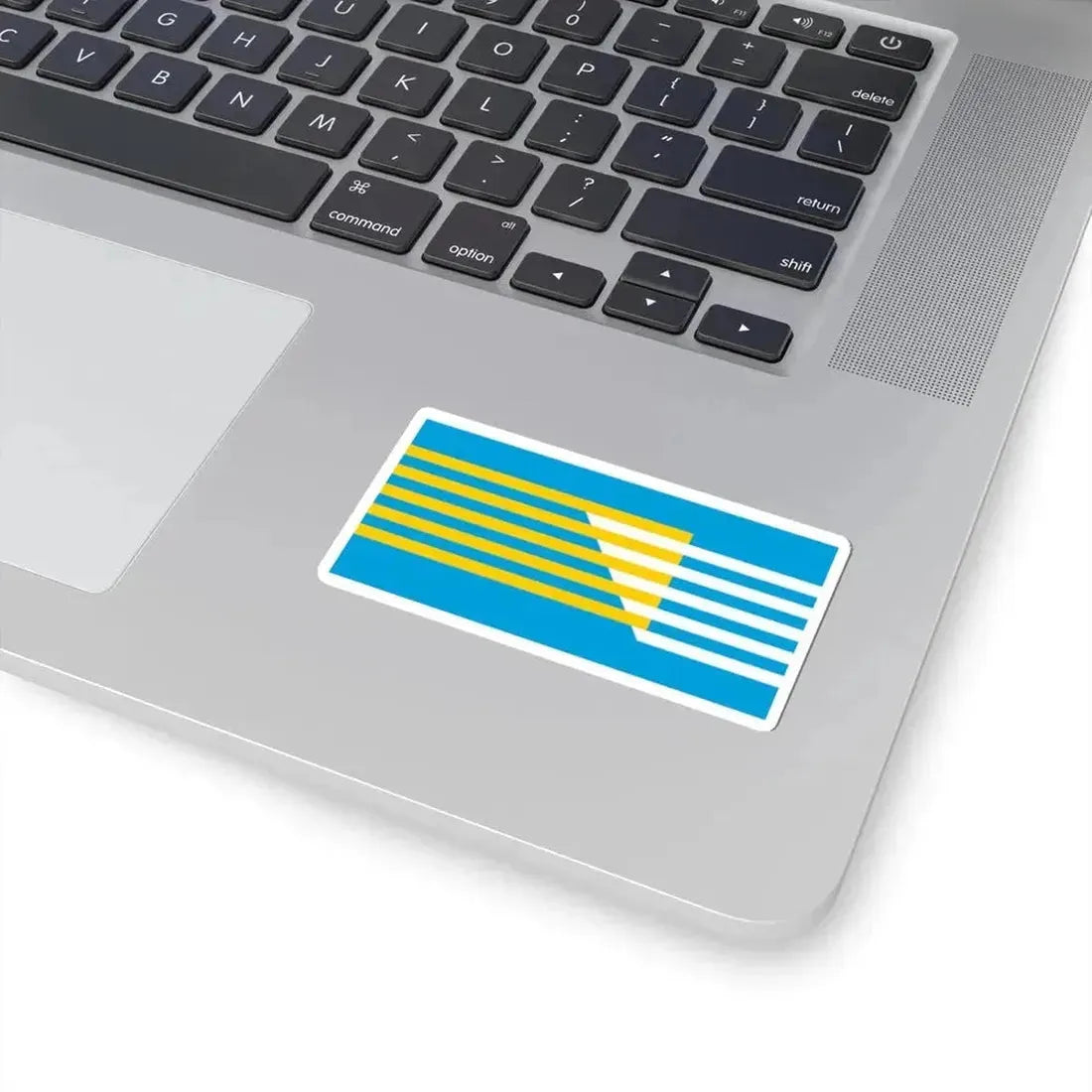 Flag of BiH third Westendorp proposal (Bosnia and Herzegovina) STICKER Vinyl Kiss-Cut Decal - The Sticker Space