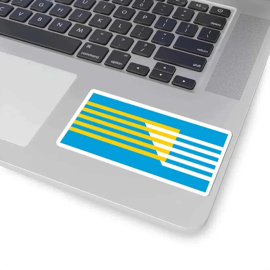 Flag of BiH third Westendorp proposal (Bosnia and Herzegovina) STICKER Vinyl Kiss-Cut Decal - The Sticker Space
