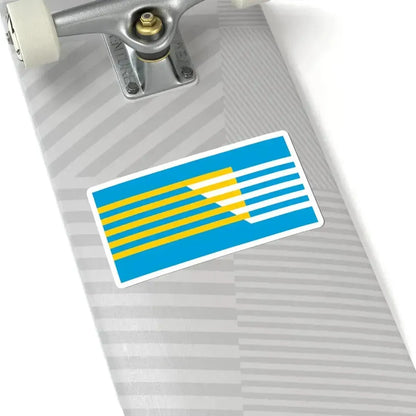 Flag of BiH third Westendorp proposal (Bosnia and Herzegovina) STICKER Vinyl Kiss-Cut Decal - The Sticker Space