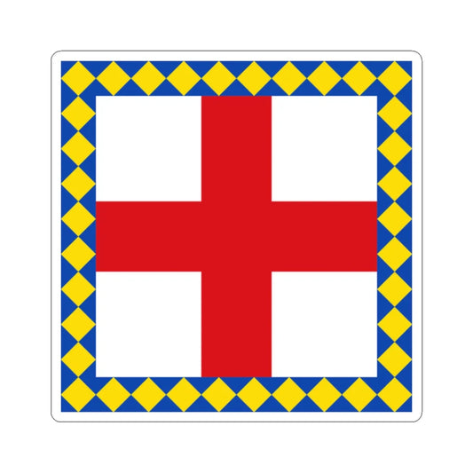 Flag of Biliy Kamin (Ukraine) STICKER Vinyl Kiss-Cut Decal 2 Inch White - The Sticker Space