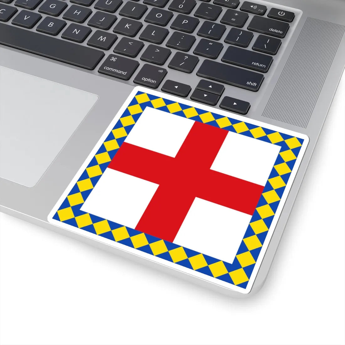 Flag of Biliy Kamin (Ukraine) STICKER Vinyl Kiss-Cut Decal - The Sticker Space