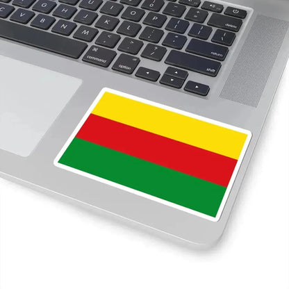 Flag of Bilzen (Belgium) STICKER Vinyl Kiss-Cut Decal - The Sticker Space
