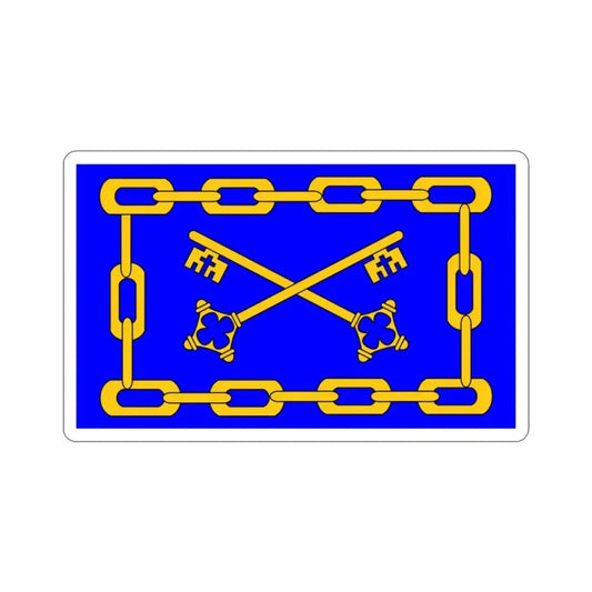 Flag of Birżebbuġa 1993 to 2000 Malta STICKER Vinyl Die-Cut Decal 2 Inch - The Sticker Space