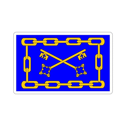 Flag of Birżebbuġa 1993 to 2000 Malta STICKER Vinyl Die-Cut Decal 2 Inch - The Sticker Space