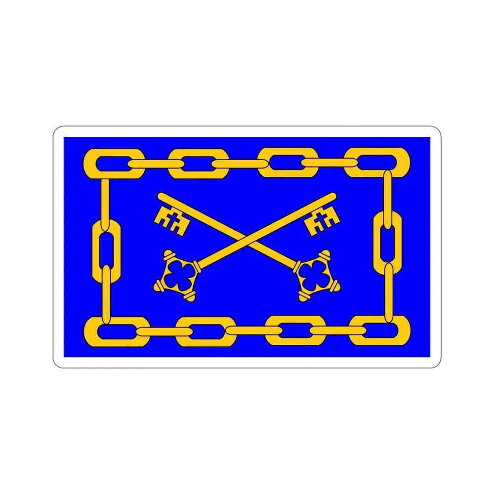 Flag of Birżebbuġa 1993 to 2000 Malta STICKER Vinyl Die-Cut Decal - The Sticker Space