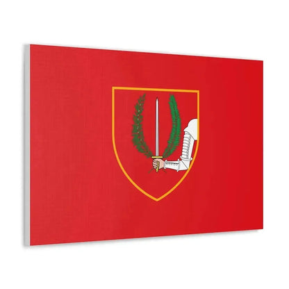 Flag of Birgu Malta - Canvas Wall Art - The Sticker Space