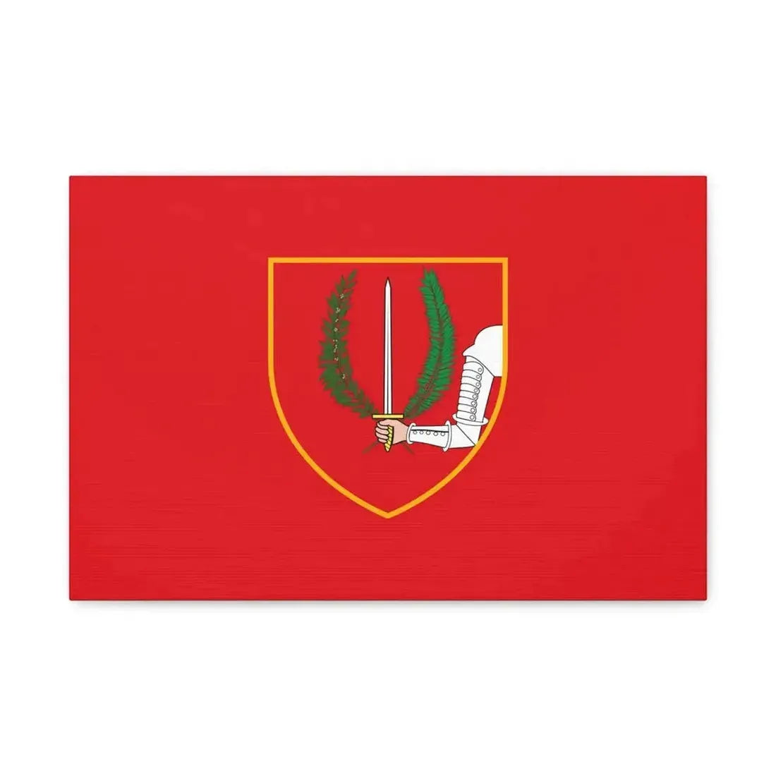 Flag of Birgu Malta - Canvas Wall Art - The Sticker Space