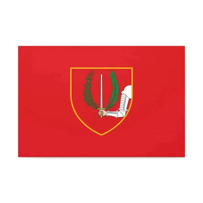 Flag of Birgu Malta - Canvas Wall Art - The Sticker Space