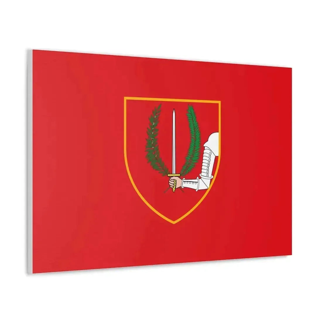 Flag of Birgu Malta - Canvas Wall Art - The Sticker Space