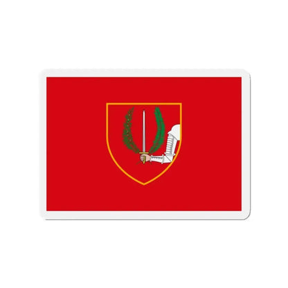 Flag of Birgu Malta - Refrigerator Magnet 2 Inch - The Sticker Space