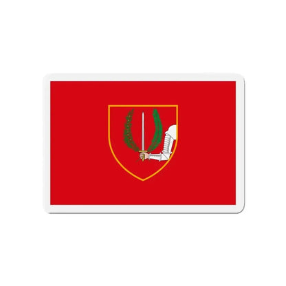 Flag of Birgu Malta - Refrigerator Magnet 4 Inch - The Sticker Space