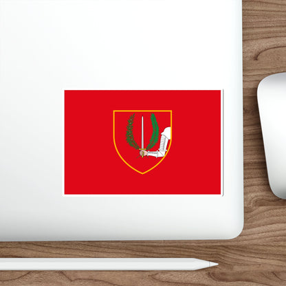 Flag of Birgu Malta STICKER Vinyl Die-Cut Decal-The Sticker Space