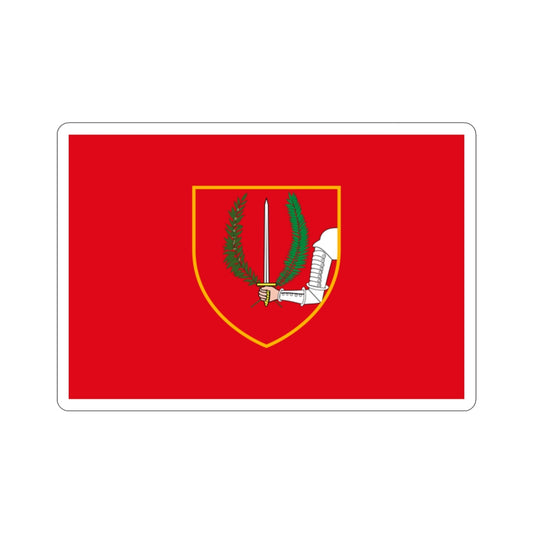 Flag of Birgu Malta STICKER Vinyl Die-Cut Decal-2 Inch-The Sticker Space