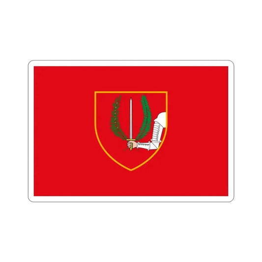 Flag of Birgu Malta STICKER Vinyl Die-Cut Decal 2 Inch - The Sticker Space