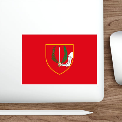 Flag of Birgu Malta STICKER Vinyl Die-Cut Decal-The Sticker Space