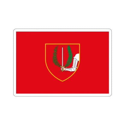 Flag of Birgu Malta STICKER Vinyl Die-Cut Decal - The Sticker Space
