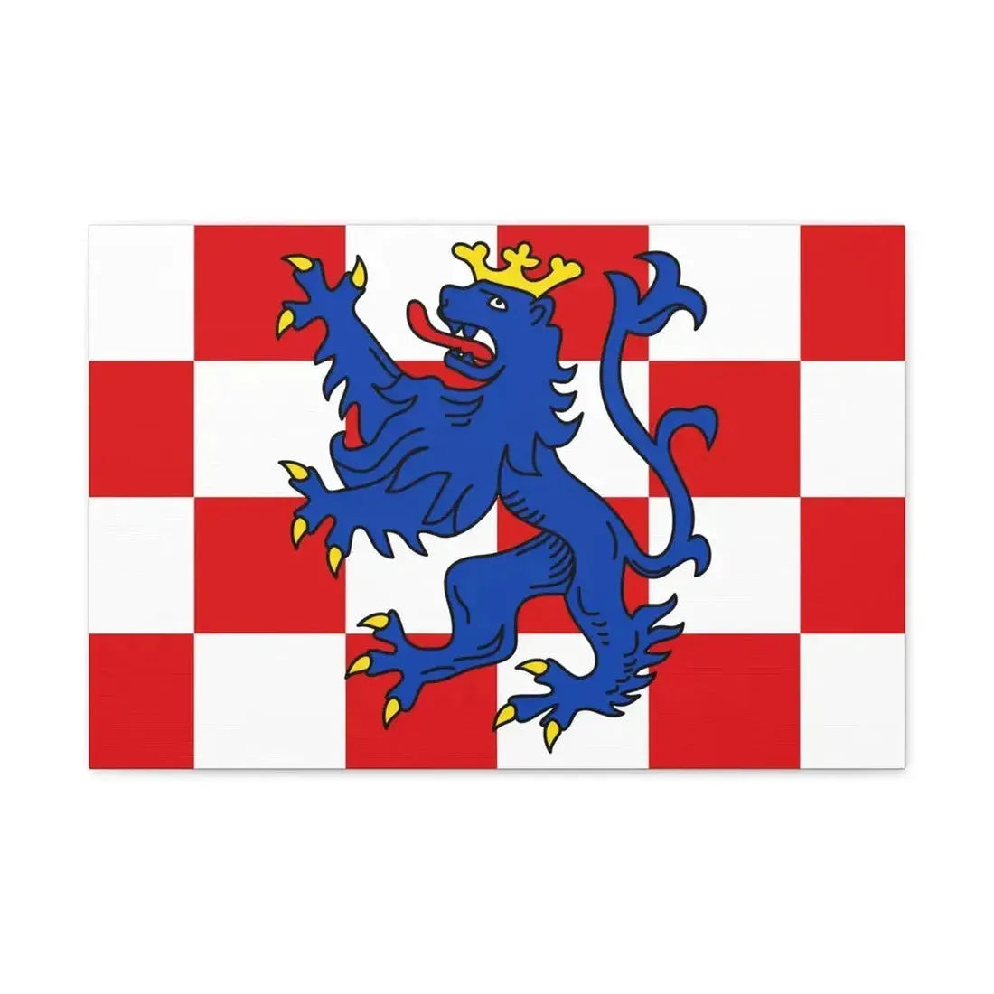 Flag of Birkenfeld Germany - Canvas Wall Art - The Sticker Space