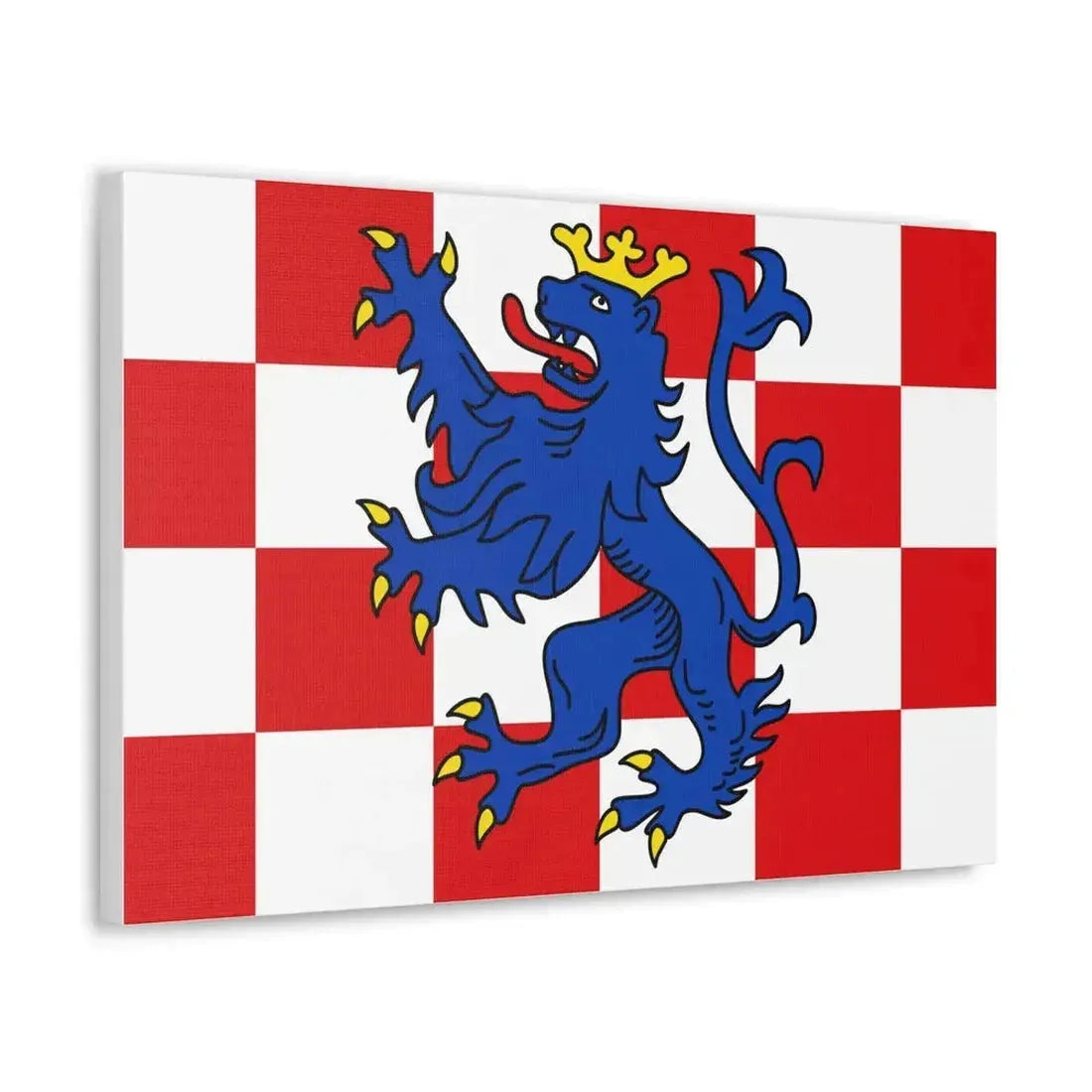 Flag of Birkenfeld Germany - Canvas Wall Art - The Sticker Space