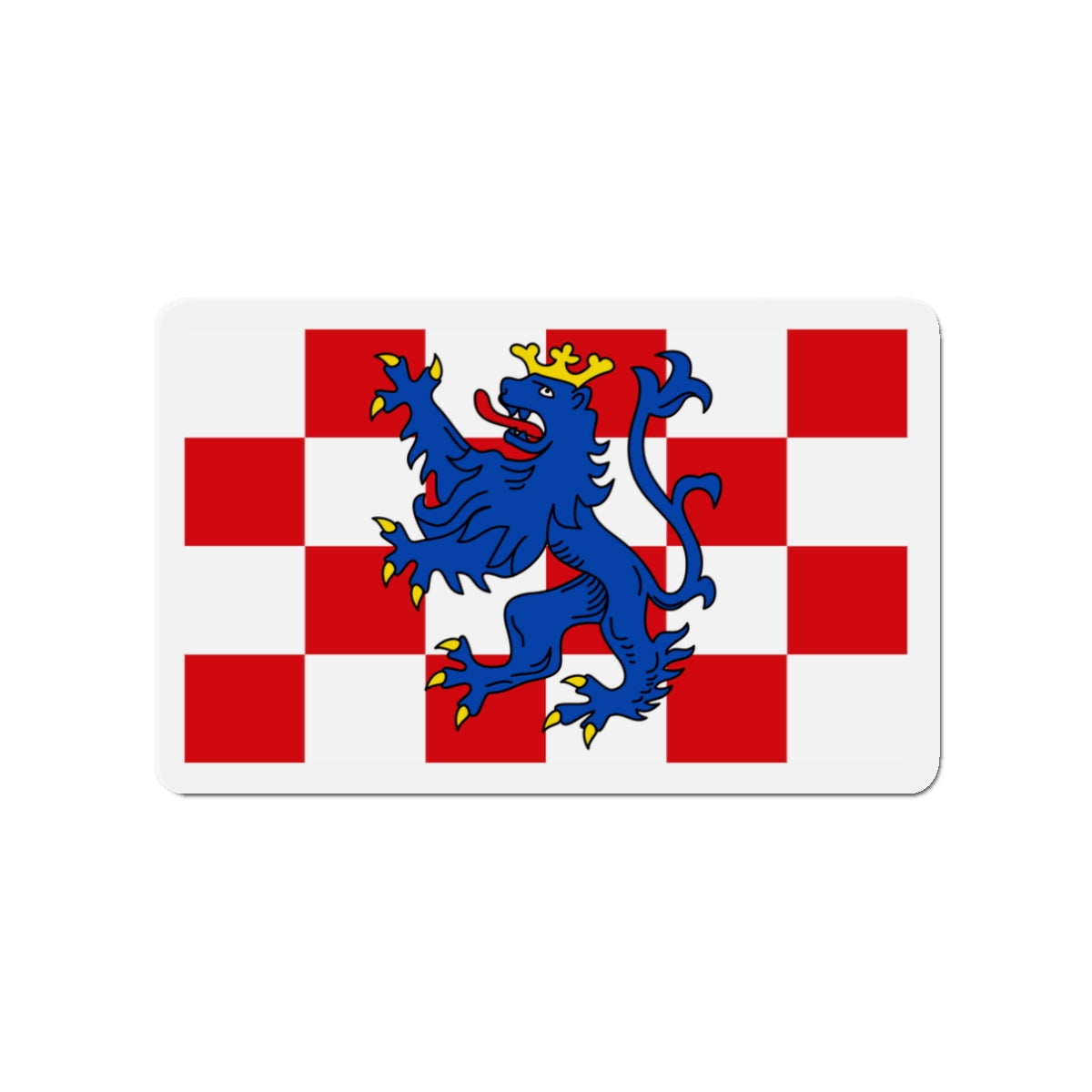 Flag of Birkenfeld Germany - Die-Cut Magnet-3" x 3"-The Sticker Space