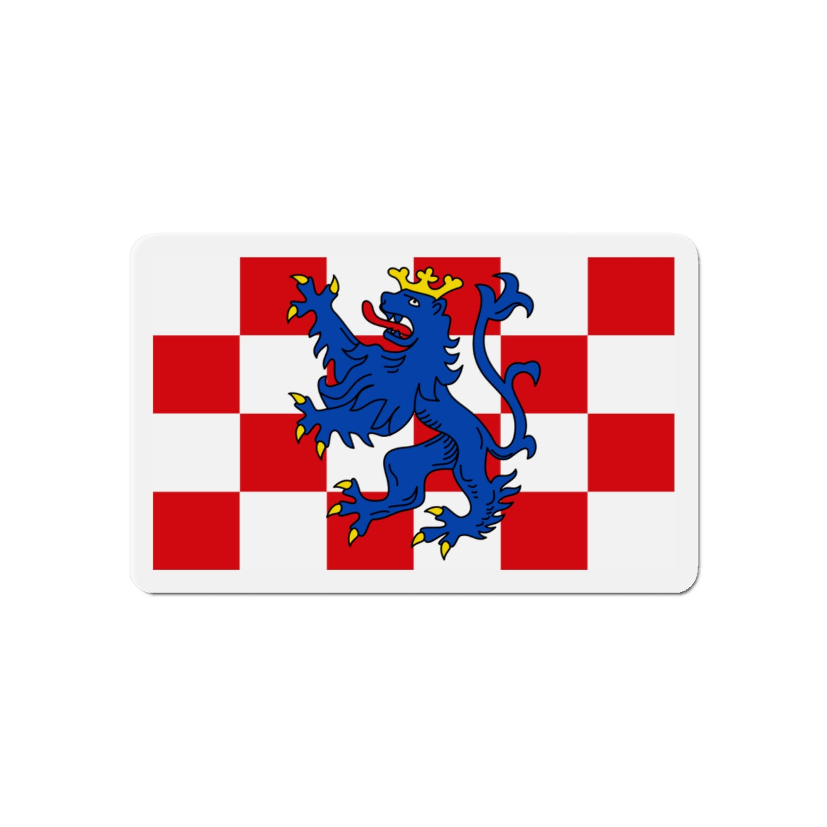 Flag of Birkenfeld Germany - Die-Cut Magnet-6 × 6"-The Sticker Space