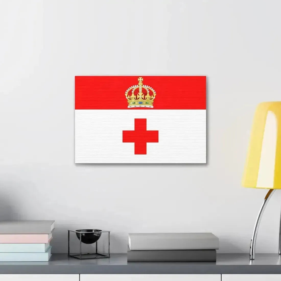 Flag of Birkirkara Malta - Canvas Wall Art - The Sticker Space