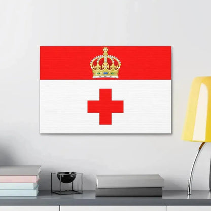 Flag of Birkirkara Malta - Canvas Wall Art - The Sticker Space