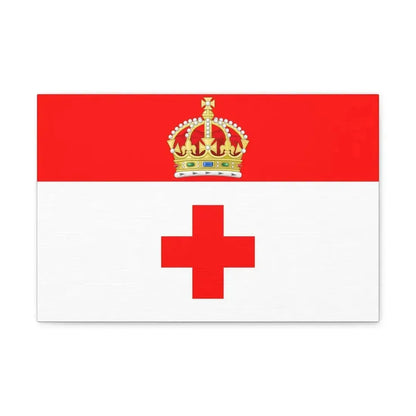 Flag of Birkirkara Malta - Canvas Wall Art - The Sticker Space