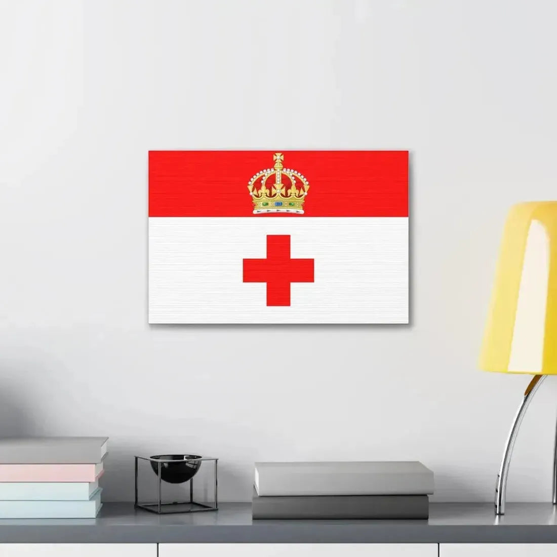 Flag of Birkirkara Malta - Canvas Wall Art - The Sticker Space