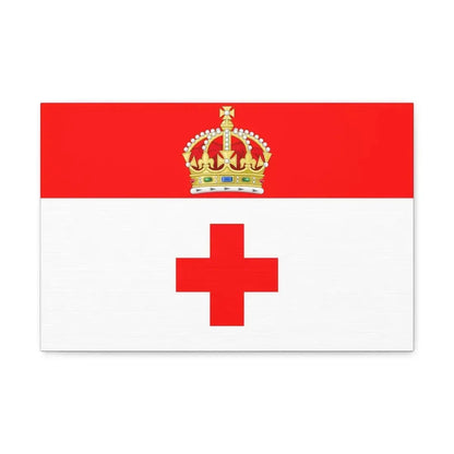 Flag of Birkirkara Malta - Canvas Wall Art - The Sticker Space