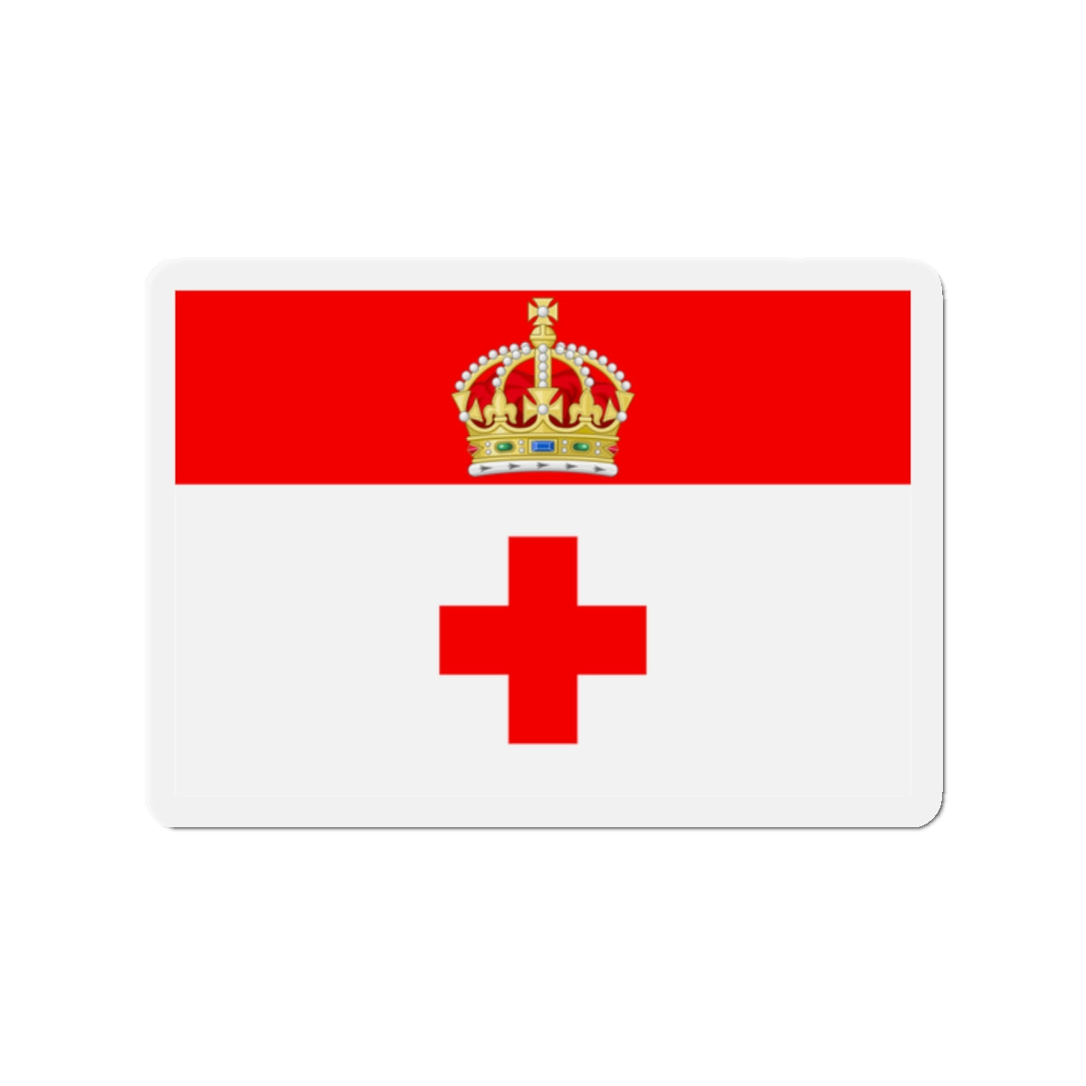 Flag of Birkirkara Malta - Die-Cut Magnet-2" x 2"-The Sticker Space