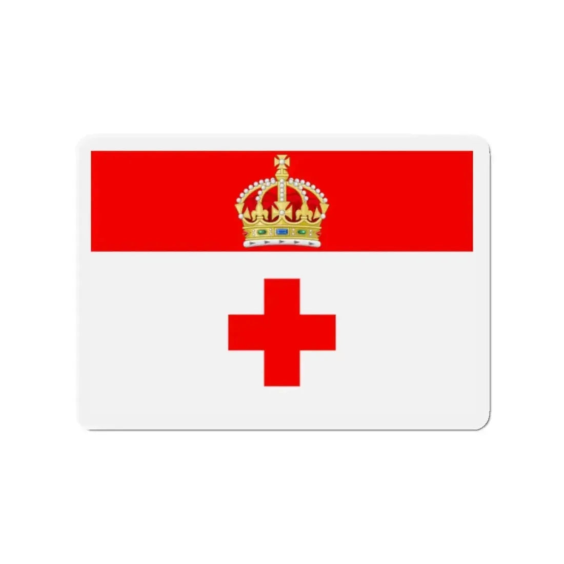Flag of Birkirkara Malta - Refrigerator Magnet 2 Inch - The Sticker Space