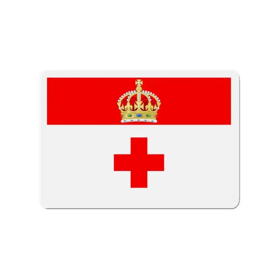 Flag of Birkirkara Malta - Refrigerator Magnet 3 Inch - The Sticker Space