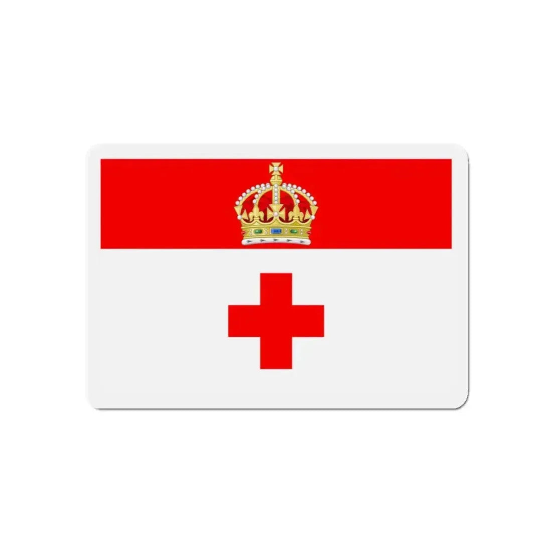 Flag of Birkirkara Malta - Refrigerator Magnet 5 Inch - The Sticker Space