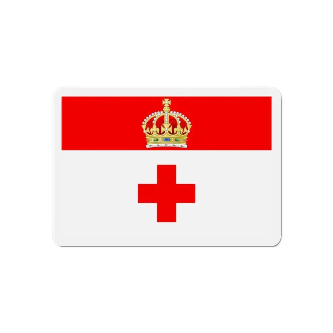 Flag of Birkirkara Malta - Refrigerator Magnet 6 Inch - The Sticker Space
