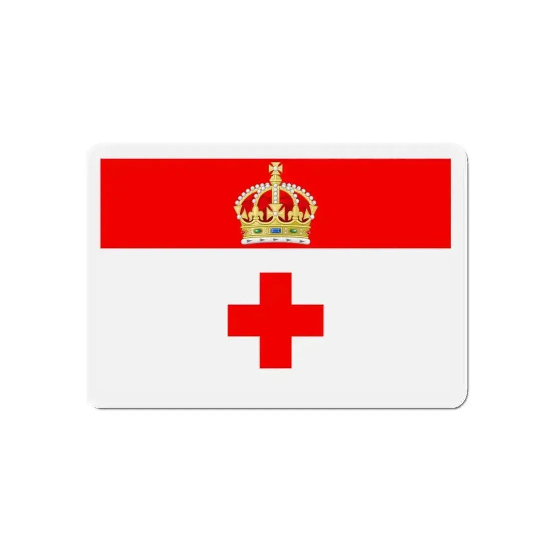 Flag of Birkirkara Malta - Refrigerator Magnet - The Sticker Space